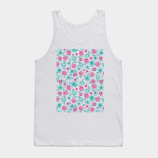 Ditsy Pretty florals Tank Top